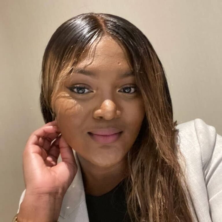 Professional portrait of a woman at Edmonton Healing Centre.